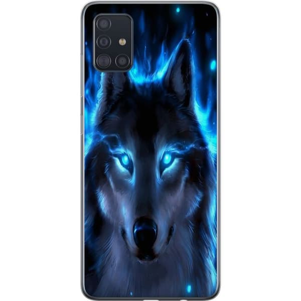 Kompatibelt Mobildeksel til Samsung Galaxy A51 ulv