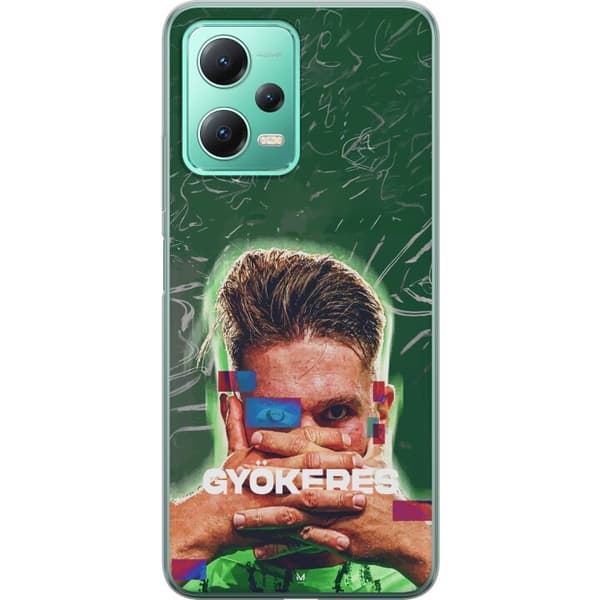 Kompatibelt Mobildeksel til Xiaomi Redmi Note 12 Viktor Gyökeres grön energi