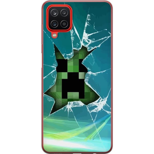 Kompatibel Mobilcover til Samsung Galaxy A12 MineCraft