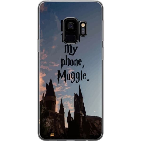 Kompatibelt Mobilskal till Samsung Galaxy S9 Harry Potter Text
