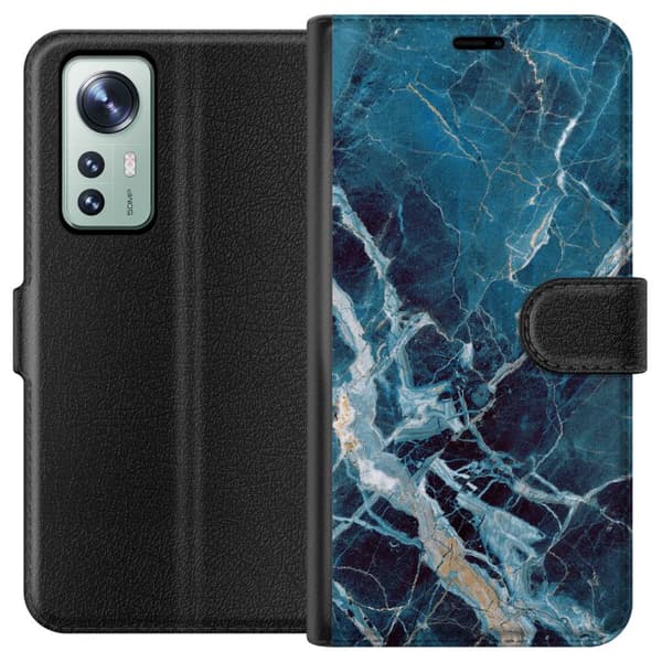 Kompatibel Tegnebogsetui til Xiaomi 12 Marmar