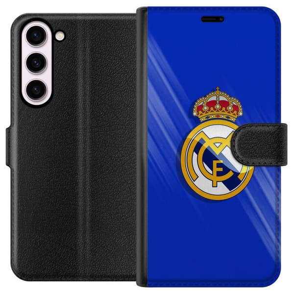 Kompatibelt Plånboksfodral till Samsung Galaxy S23+ Real Madrid CF