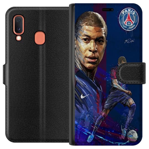 Kompatibelt Plånboksfodral till Samsung Galaxy A20e Mbappe