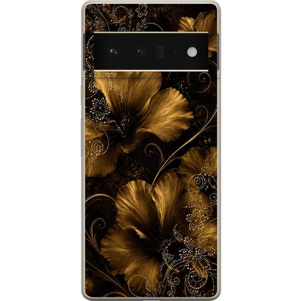 Kompatibel Mobilcover til Google Pixel 6 Pro Gylden blomstring