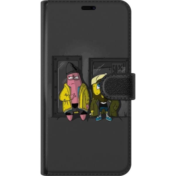 Kompatibelt Plånboksfodral till Samsung Galaxy S9+ Spongebob