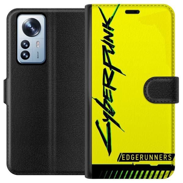 Yhteensopiva Lompakkokotelo Xiaomi 12 Pro Cyberpunk: Edgerunners