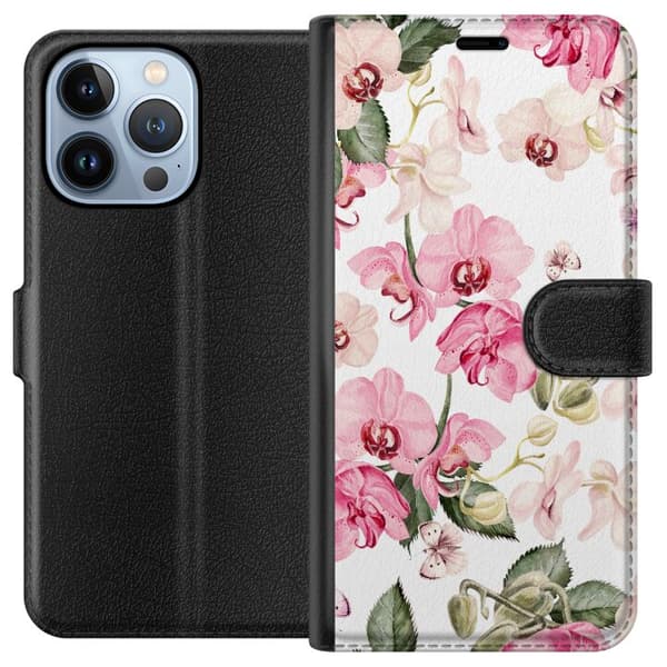 Yhteensopiva Lompakkokotelo Apple iPhone 13 Pro Kukat