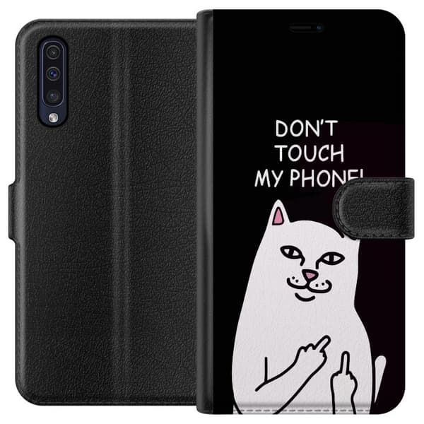 Kompatibel Tegnebogsetui til Samsung Galaxy A50 Min Telefon