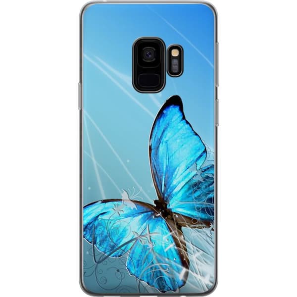 Kompatibelt Mobilskal till Samsung Galaxy S9 Fjäril