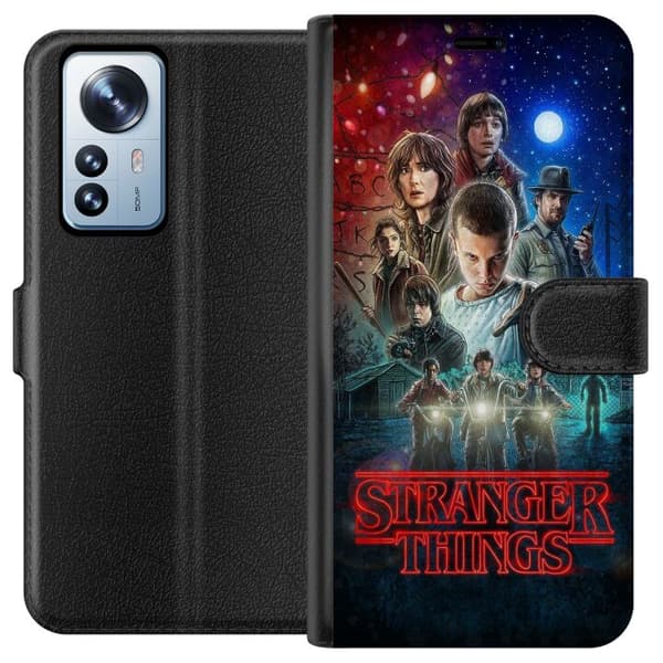Kompatibel Tegnebogsetui til Xiaomi 12 Pro Stranger Things