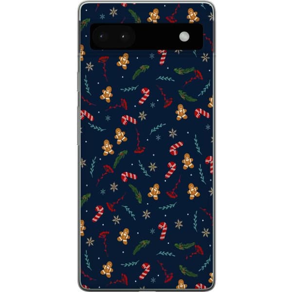 Yhteensopiva Puhelinkuori Google Pixel 6a Hyvää joulua