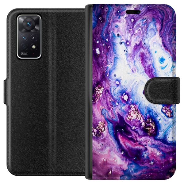 Kompatibelt Plånboksfodral till Xiaomi Redmi Note 11 Pro 5G Lila