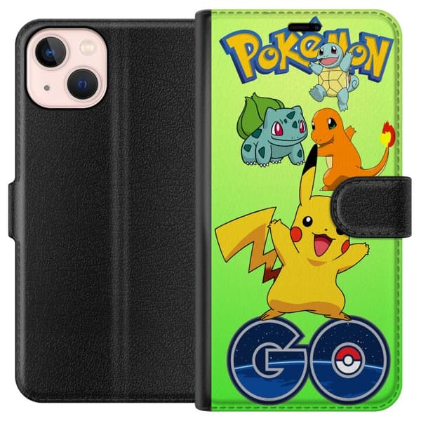 Kompatibelt Plånboksfodral till Apple iPhone 13 mini Pokemon