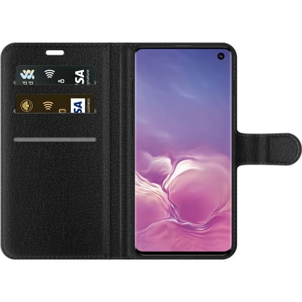 Kompatibelt Lommeboketui til Samsung Galaxy S10+ Smält Patrick