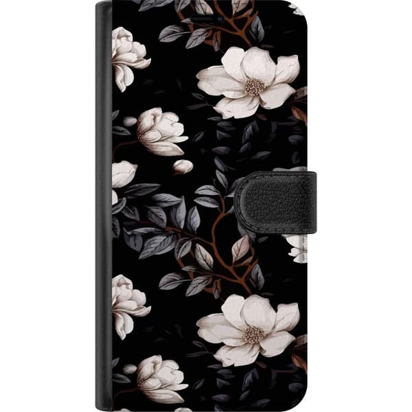 Kompatibel Tegnebogsetui til Samsung Galaxy S21+ 5G Blomster
