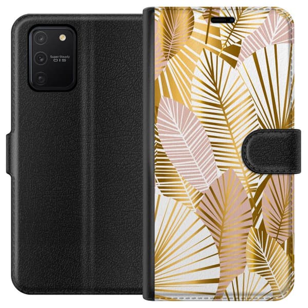 Kompatibelt Lommeboketui til Samsung Galaxy S10 Lite Gull
