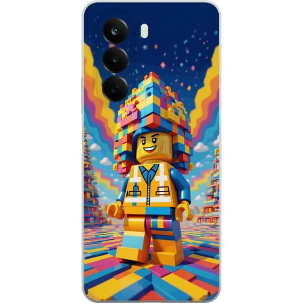 Kompatibelt Mobildeksel til OnePlus Nord CE6 Lite Byggklossfigur