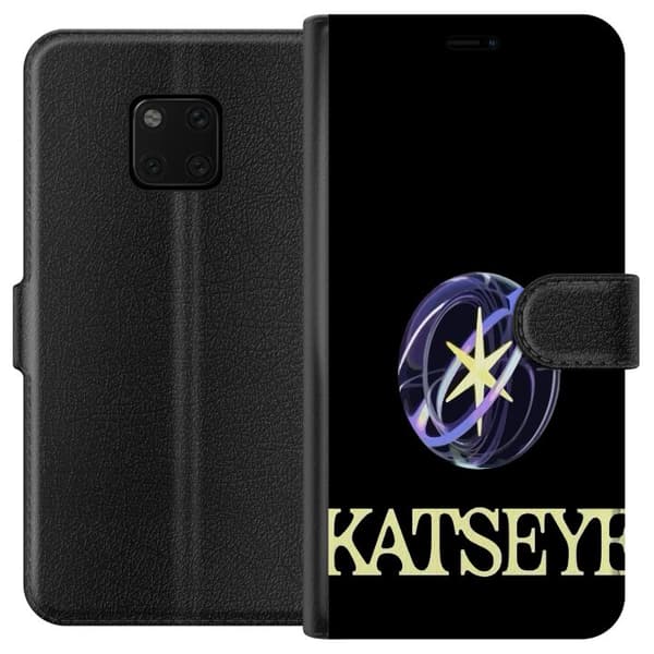 Yhteensopiva Lompakkokotelo Huawei Mate 20 Pro KATSEYE logotyp
