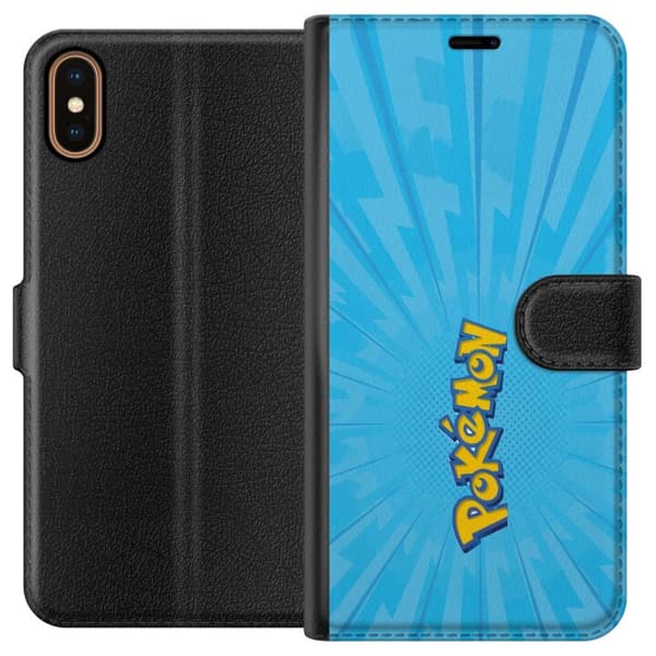 Kompatibelt Plånboksfodral till Apple iPhone XS Ikonisk design