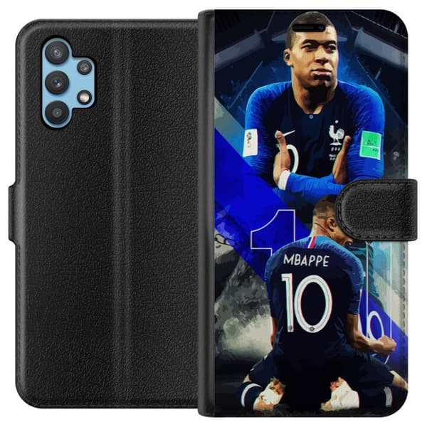 Kompatibelt Plånboksfodral till Samsung Galaxy A32 5G Kylian Mbappé