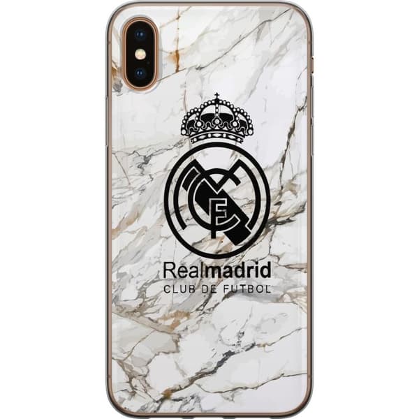 Kompatibelt Mobildeksel til Apple iPhone X Real Madrid