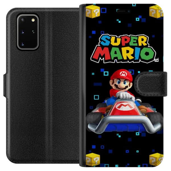 Kompatibelt Plånboksfodral till Samsung Galaxy S20+ Super Mario Wonder