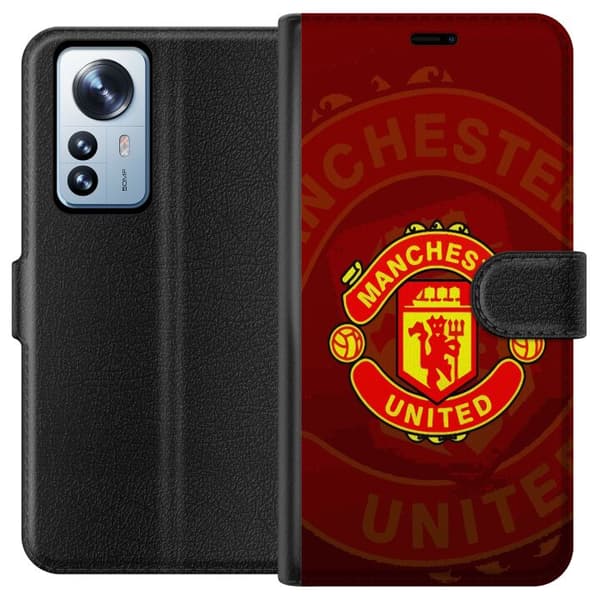 Kompatibel Tegnebogsetui til Xiaomi 12 Pro Manchester United
