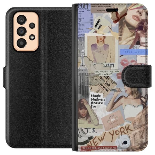Kompatibel Tegnebogsetui til Samsung Galaxy A33 5G Taylor Swift