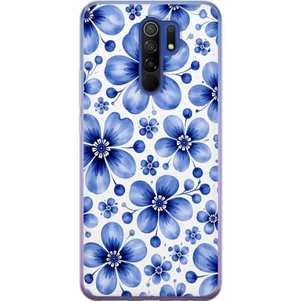 Kompatibelt Mobilskal till Xiaomi Redmi 9 Blå vänskap