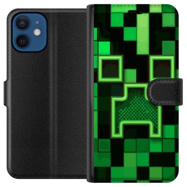 Yhteensopiva Lompakkokotelo Apple iPhone 12 mini Minecraft