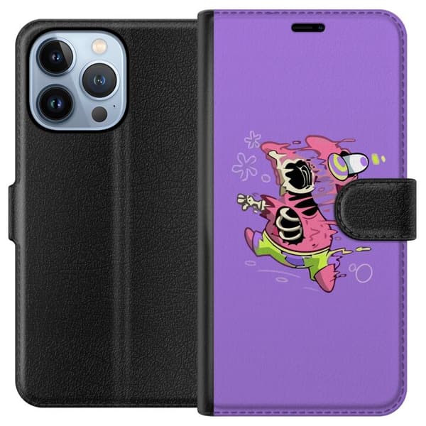 Kompatibel Tegnebogsetui til Apple iPhone 13 Pro Smält Patrick