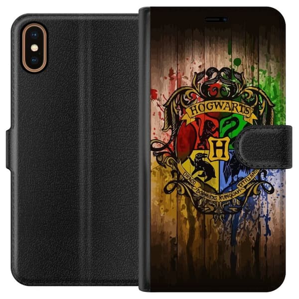 Kompatibel Tegnebogsetui til Apple iPhone X Harry Potter