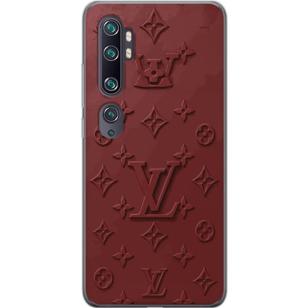 Kompatibelt Mobildeksel til Xiaomi Mi Note 10 Elegant monogrammønster med eksklusiv følelse