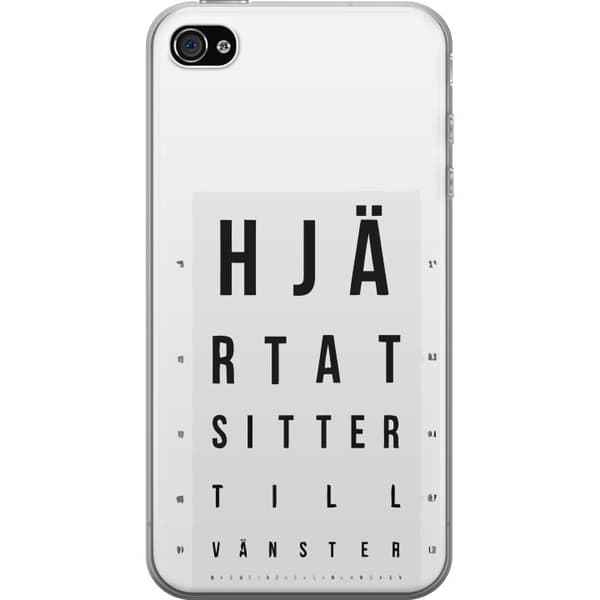Kompatibelt Mobilskal till Apple iPhone 4s Hjärntest höger vänster