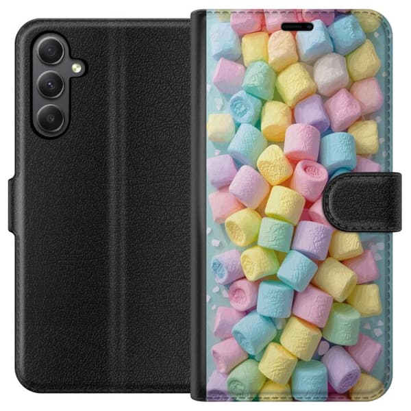 Kompatibel Tegnebogsetui til Samsung Galaxy S23 FE Sød slik design med skumfiduser