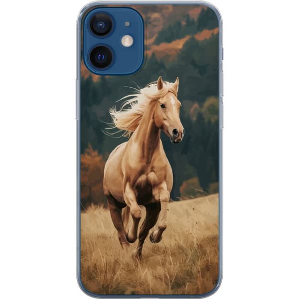 Kompatibel Mobilcover til Apple iPhone 12 Løbende Hest