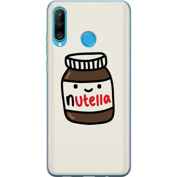 Kompatibelt Mobilskal till Huawei P30 lite Nutella