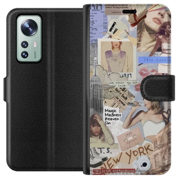 Kompatibel Tegnebogsetui til Xiaomi 12 Taylor Swift