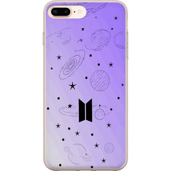 Kompatibelt Mobildeksel til Apple iPhone 7 Plus Minimalistisk K-pop og verdensromstema