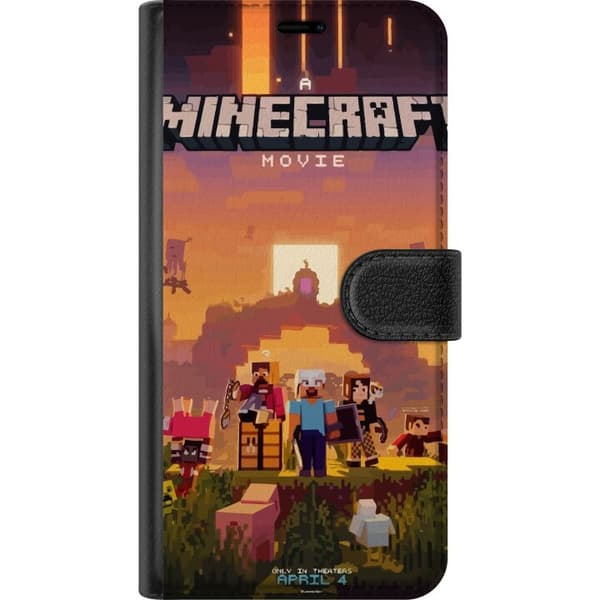 Kompatibelt Plånboksfodral till Apple iPhone 6 Minecraft Pixel Block Byggspel