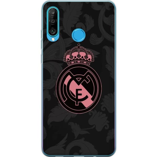 Kompatibelt Mobilskal till Huawei P30 lite Real Madrid