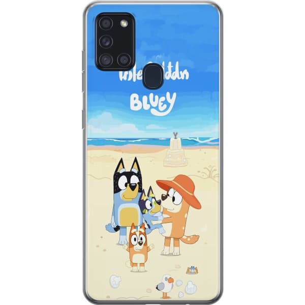 Kompatibelt Mobildeksel til Samsung Galaxy A21s Bluey