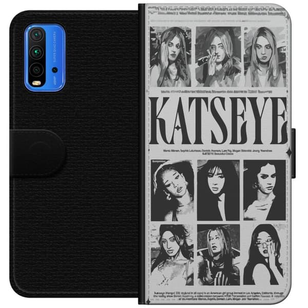Kompatibel Tegnebogsetui til Xiaomi Redmi Note 9 4G KATSEYE