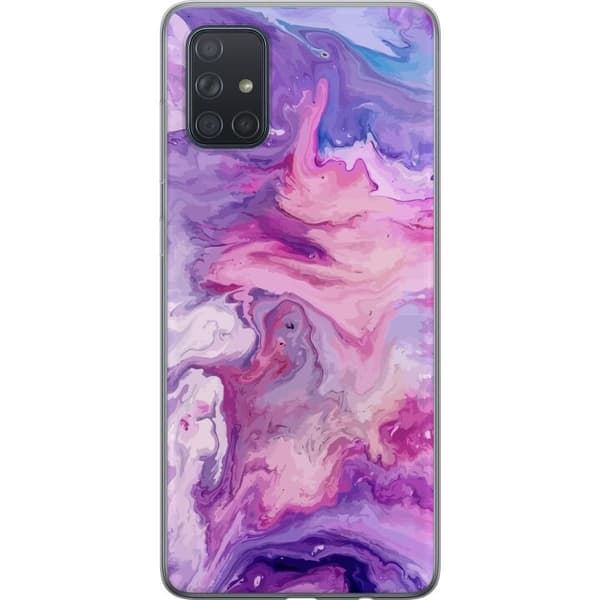 Kompatibelt Mobilskal till Samsung Galaxy A71 Marmor