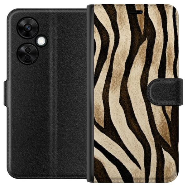 Kompatibelt Plånboksfodral till OnePlus Nord CE3 Zebra Muse