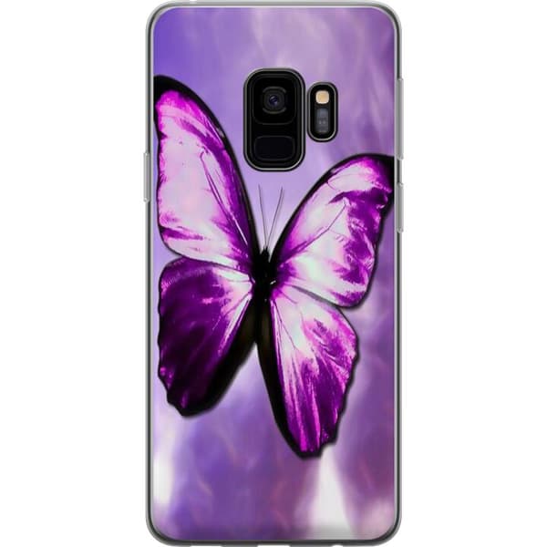 Kompatibelt Mobildeksel til Samsung Galaxy S9 Sommerfugl