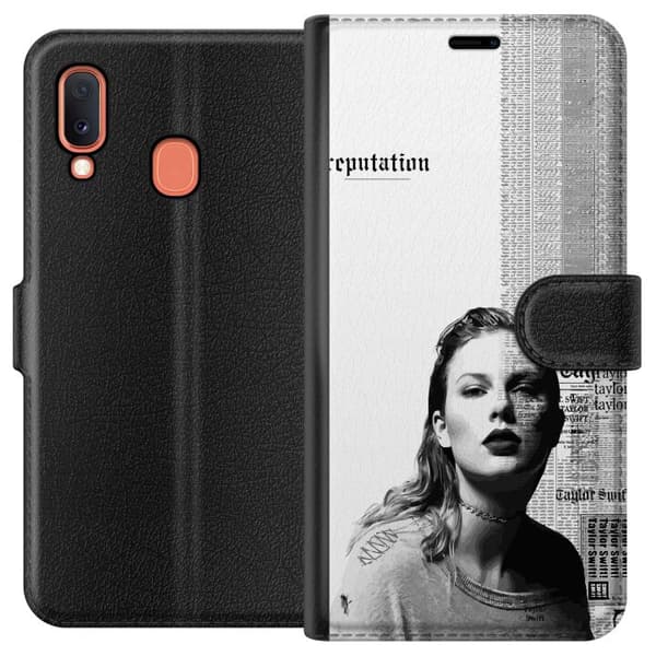 Kompatibelt Lommeboketui til Samsung Galaxy A20e Taylor Swift