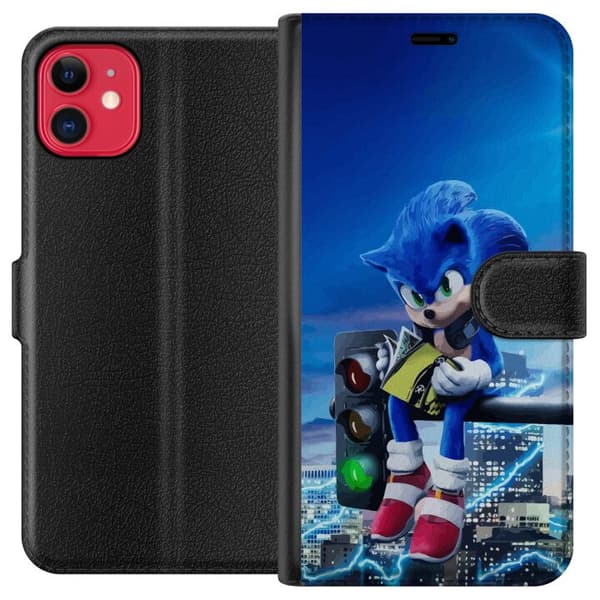 Kompatibelt Plånboksfodral till Apple iPhone 11 Sonic the Hedgehog
