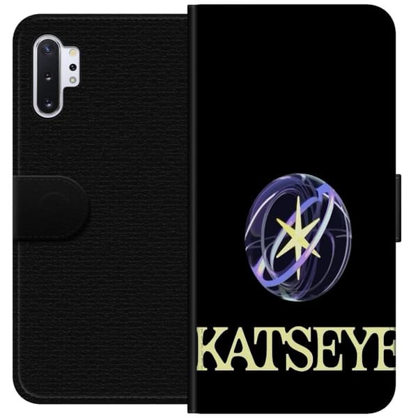 Yhteensopiva Lompakkokotelo Samsung Galaxy Note10+ KATSEYE logotyp