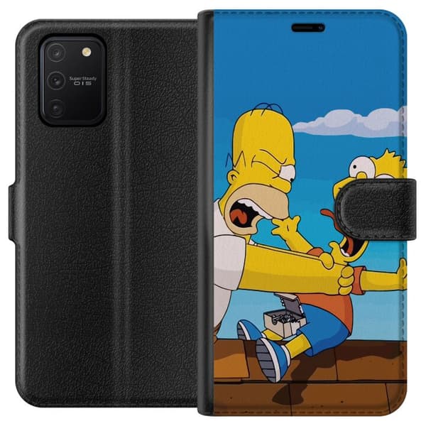 Kompatibelt Lommeboketui til Samsung Galaxy S10 Lite The Simpsons
